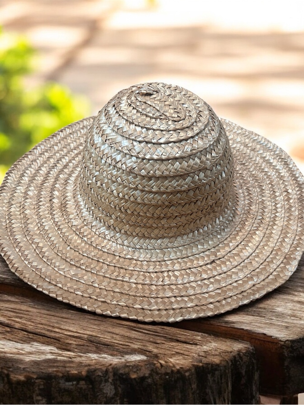Classic Straw Sun Hat - Natural Beige